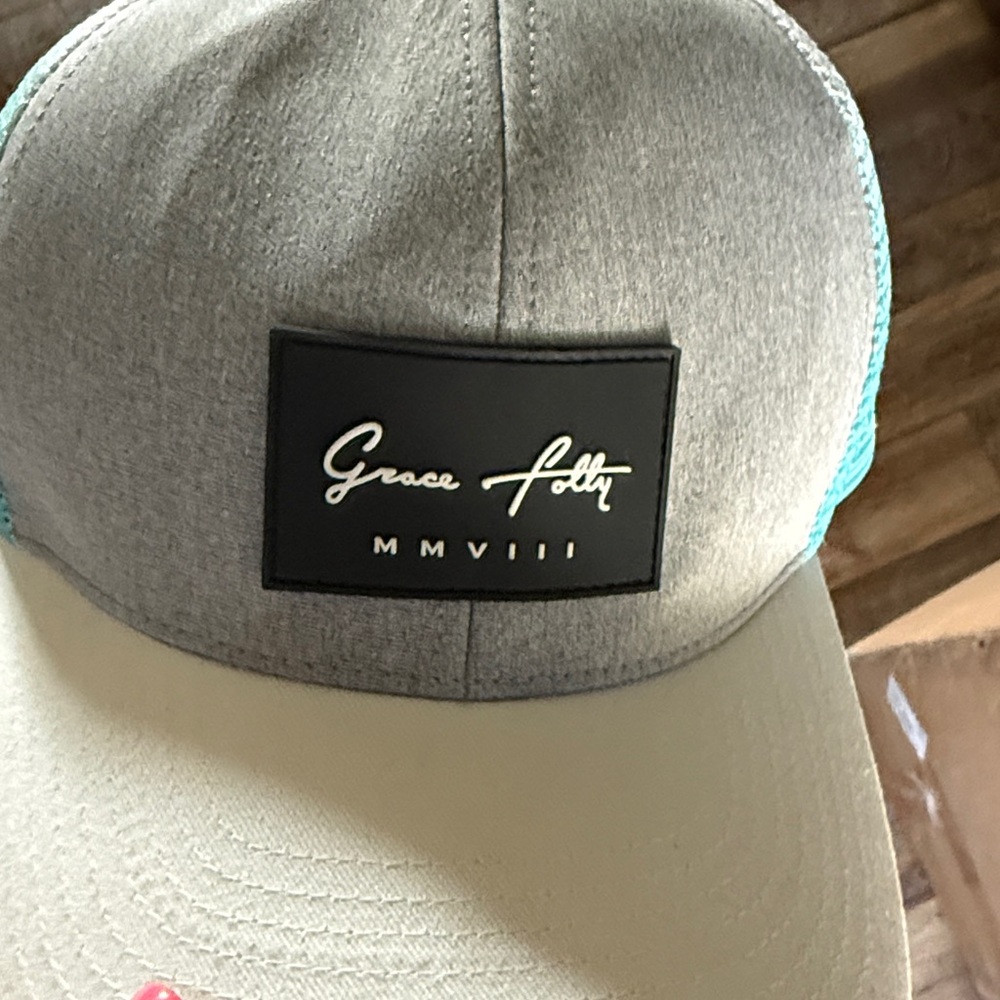 Grace Folly Rose Trucker Hat